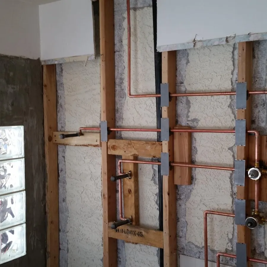 Copper pipe installation for Repiping in Bacliff