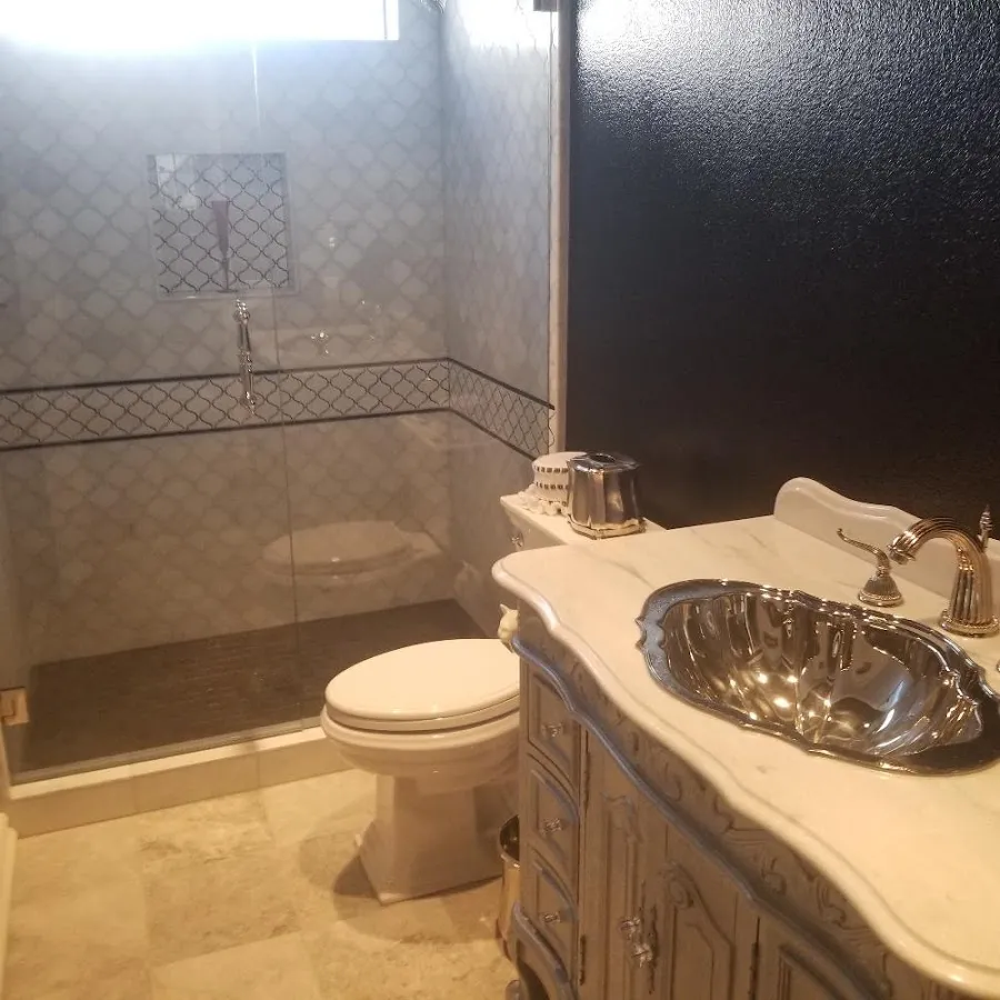 Professional plumbing work and bathroom remodeling in Bacliff
